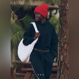 NWT FP x FP Movement Snow Flow Hoodie in Black Combo